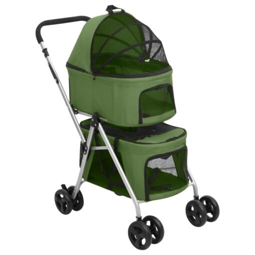 Hondenwagen 2-Laags Inklapbaar 83X48X97 Cm Oxford Stof - Afbeelding 14