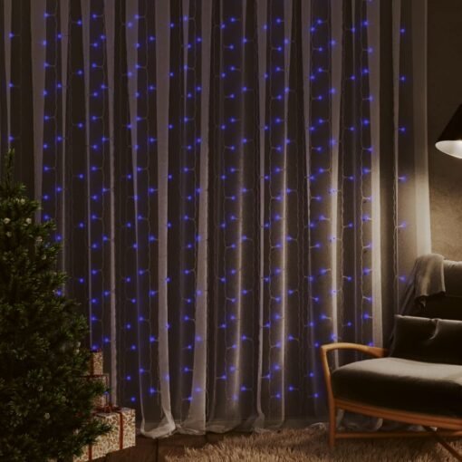 Lichtsnoergordijn Met 300 Led's En 8 Functies 3X3 M - Afbeelding 8
